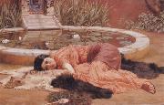 Does He Love me John William Godward